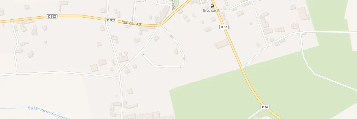 Plan du 9 Rue des Palis à Bruc-sur-Aff