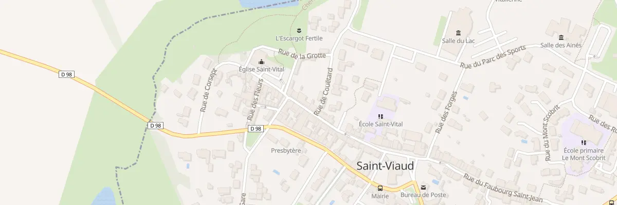 Plan du 27 Rue Aime Bigeard à Saint-Viaud
