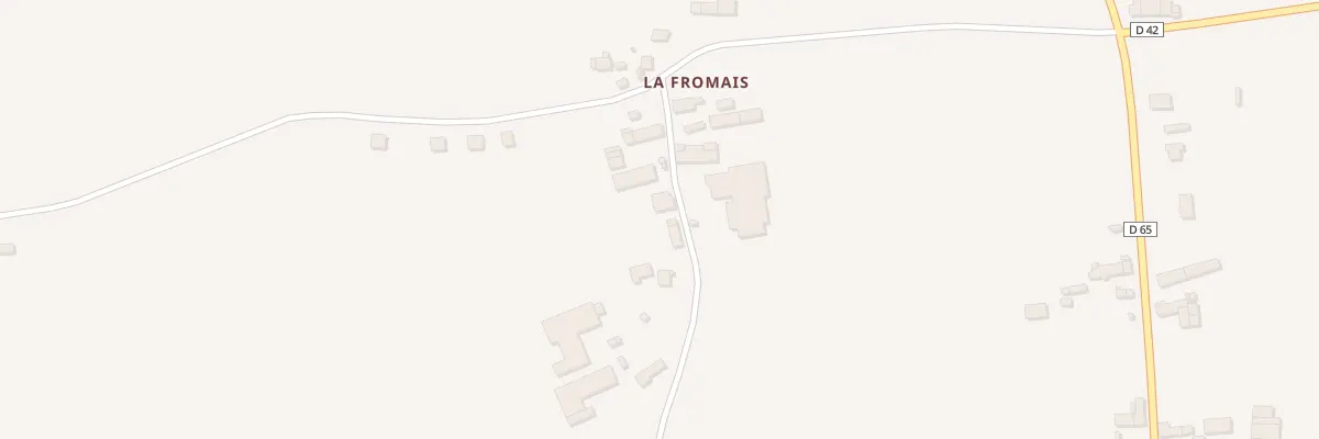 Plan du 12 La Fromais à Maxent