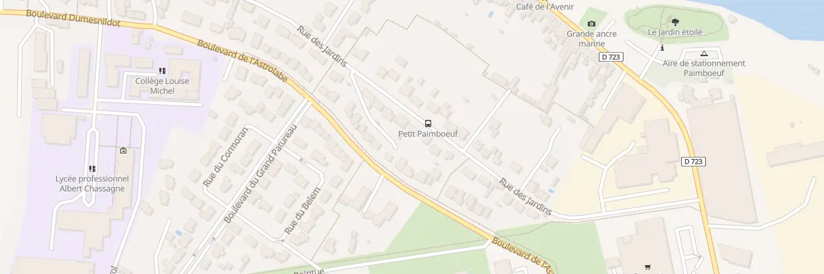 Plan du 19 Rue des Jardins à Paimbœuf