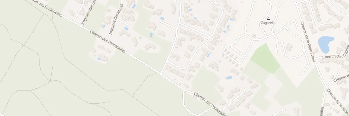 Plan du 1 All des Framboisiers à Saint-Jean-de-Monts