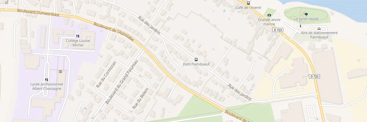 Plan du 21 Rue des Jardins à Paimbœuf