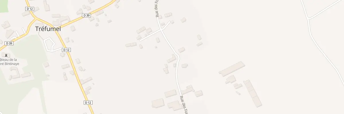 Plan du 28 Rue les Forges à Tréfumel