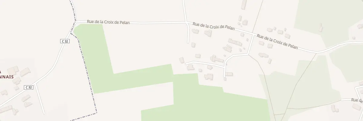 Plan du 5542 La Huliais au Minihic-sur-Rance