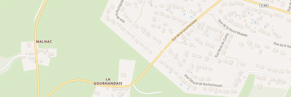 Plan du 3 Rue de la Rochejaquelein à Prinquiau