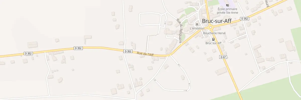 Plan du 22 Rue de l’Aff à Bruc-sur-Aff