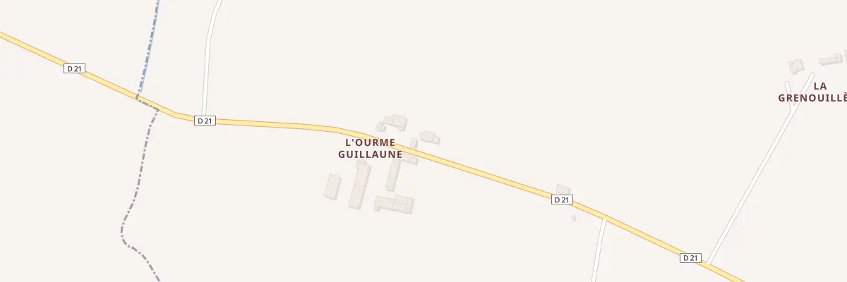 Plan du 16 L’Ourme Guillaume à Landujan