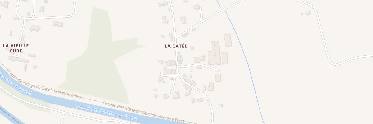 Plan du 23 La Catée à Fégréac