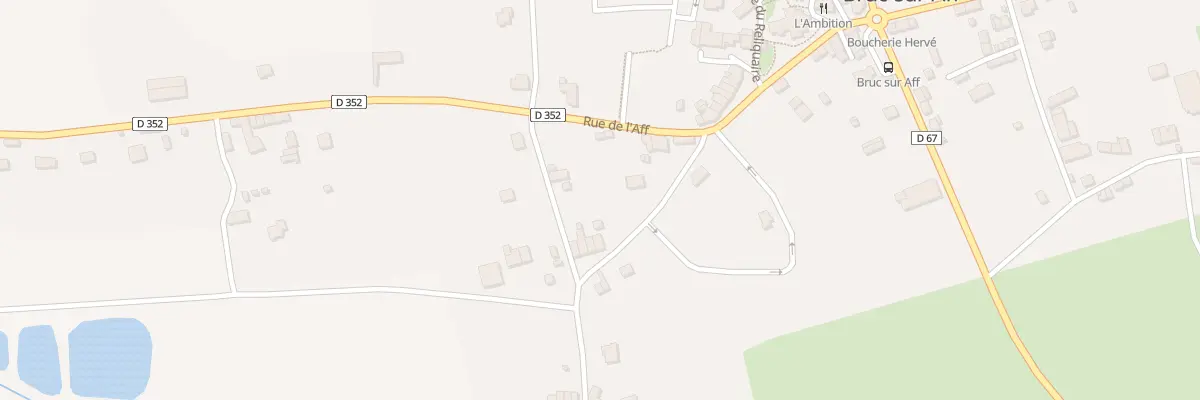 Plan du 10 Rue du Bignon à Bruc-sur-Aff