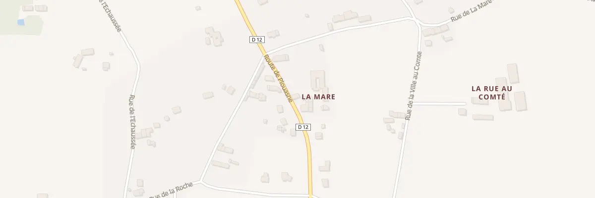 Plan du 37 Rte de Plouasne à Tréfumel