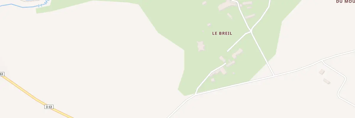 Plan du 38 Le Breil à Iffendic