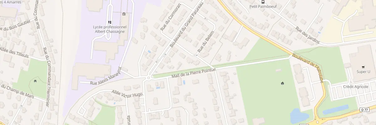 Plan du 17 Rue du Belem à Paimbœuf