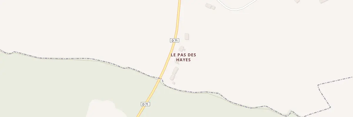 Plan du 5304 Le Pas des Hayes à Landujan