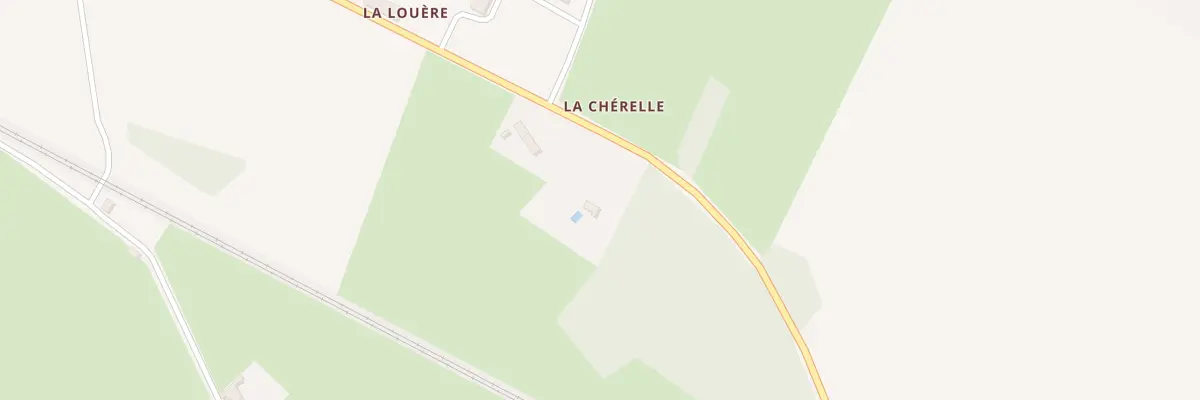 Plan du 5 La Cherelle à Prinquiau
