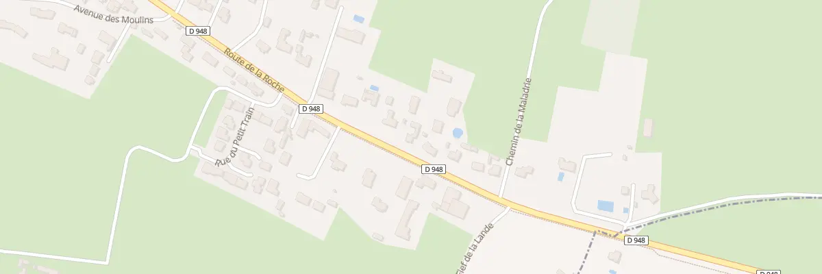 Plan du 95 Rue de la Roche à Beauvoir-sur-Mer