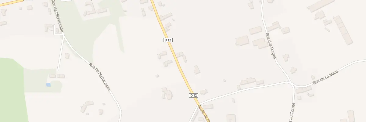 Plan du 5047 Les Portes à Tréfumel