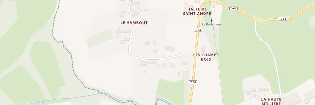 Plan du 35 Le Hambout à Saint-André-des-Eaux
