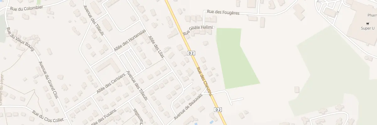 Plan du 46 Rue des Chevrins à Lanvallay