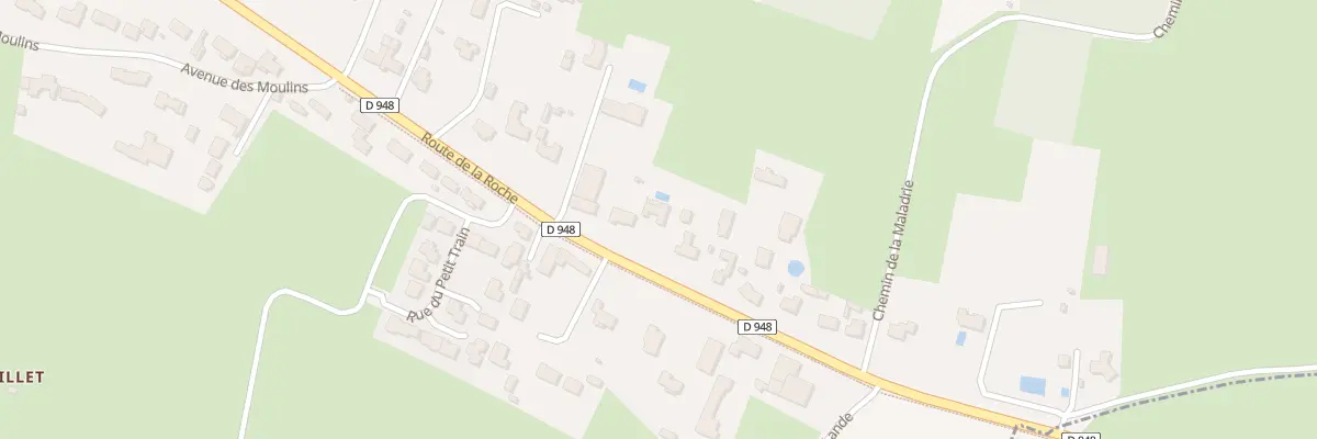 Plan du 91 Rue de la Roche à Beauvoir-sur-Mer