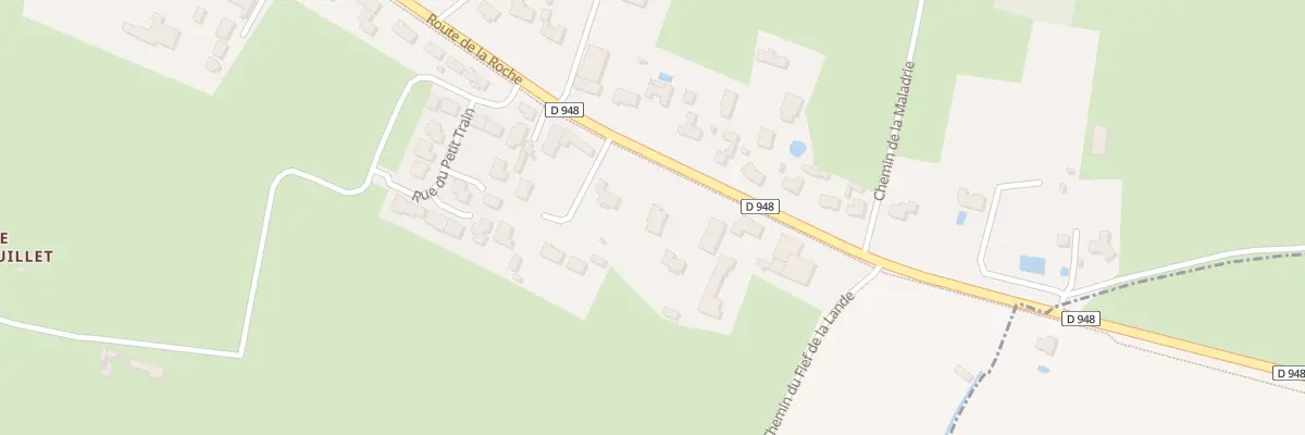 Plan du 88 Rue de la Roche à Beauvoir-sur-Mer