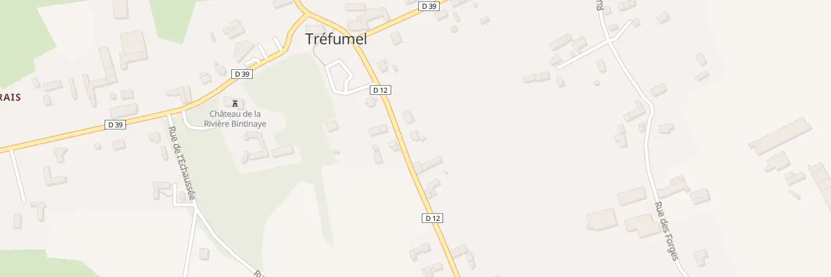 Plan du 11 Rte de Plouasne à Tréfumel