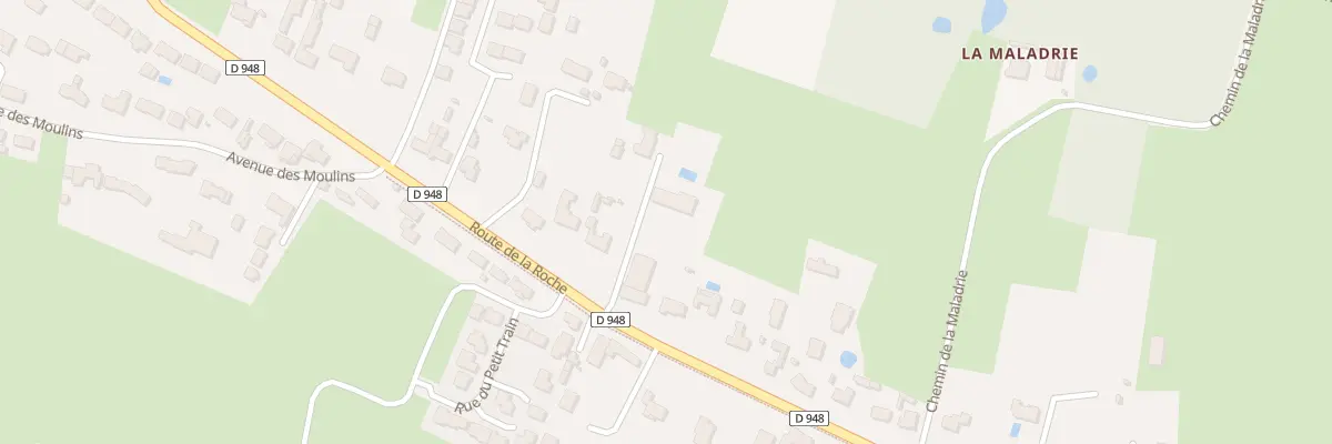 Plan du 87B Rue de la Roche à Beauvoir-sur-Mer