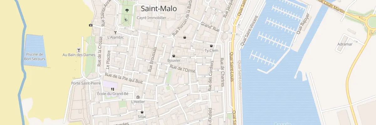 Plan du 12B Rue des Grands Degrés à Saint-Malo