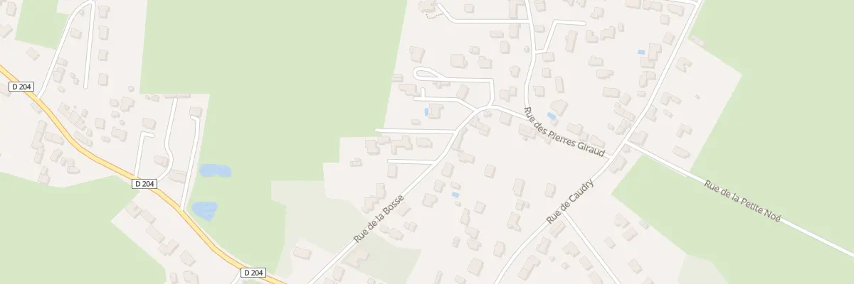 Plan du 5T Rue de la Bosse à Prinquiau