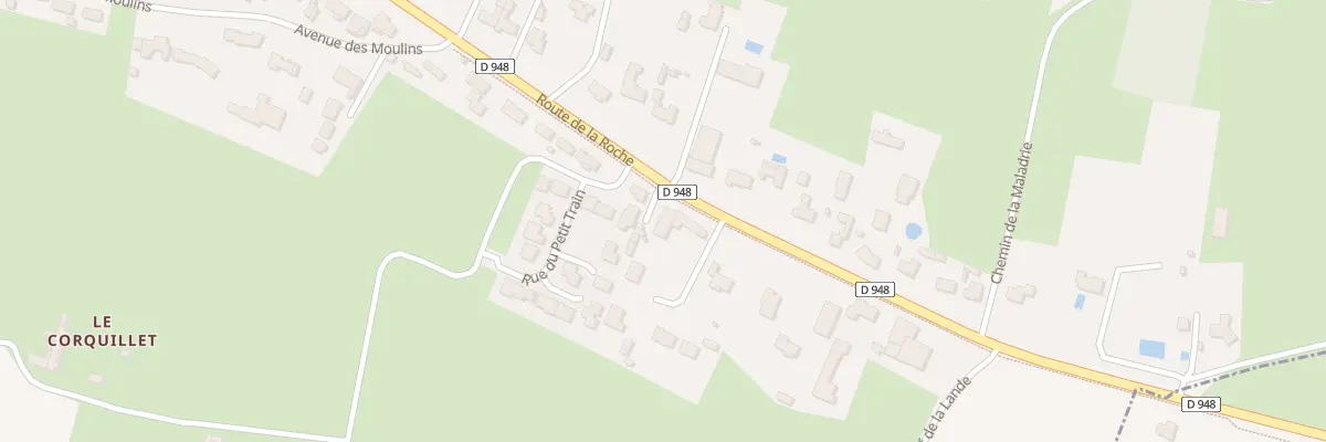 Plan du 76 Rue de la Roche à Beauvoir-sur-Mer