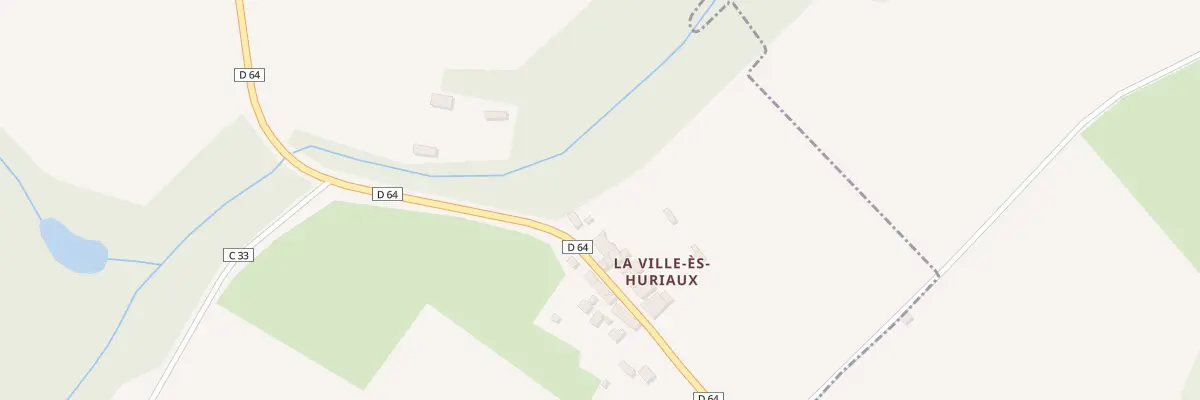 Plan du 5549 La Ville es Huriaux à Pleurtuit