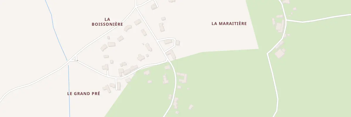 Plan du 10 La Boissonniere à Chauvé