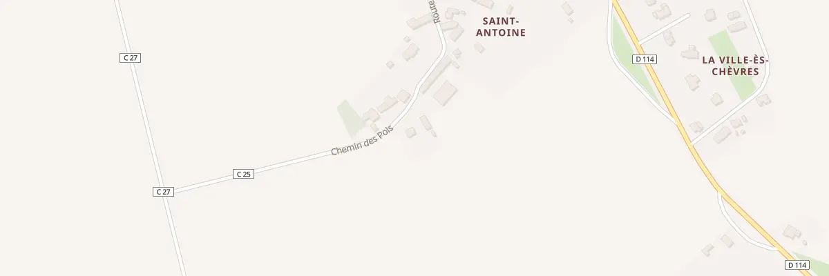 Plan du 6722 Che des Pois à Pleurtuit
