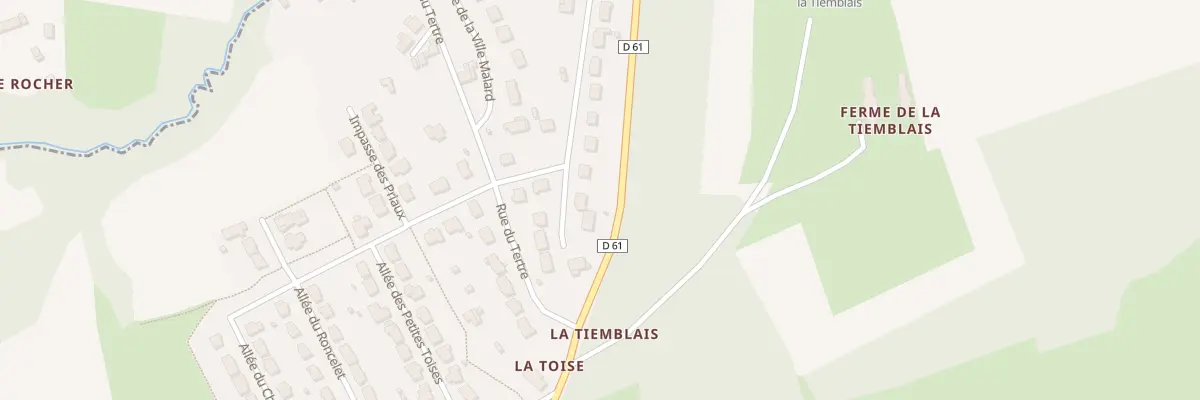 Plan du 1 Imp du Château à Saint-Samson-sur-Rance