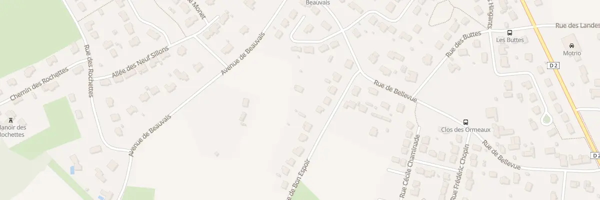 Plan du 10 Rue de Bon Espoir à Lanvallay