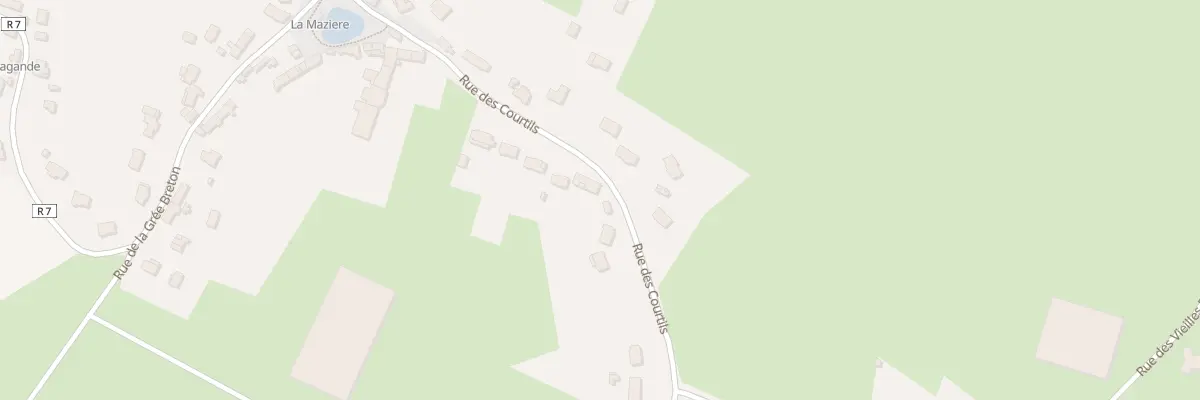 Plan du 12 Rue des Courtils à Prinquiau