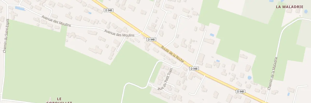Plan du 66B Rue de la Roche à Beauvoir-sur-Mer