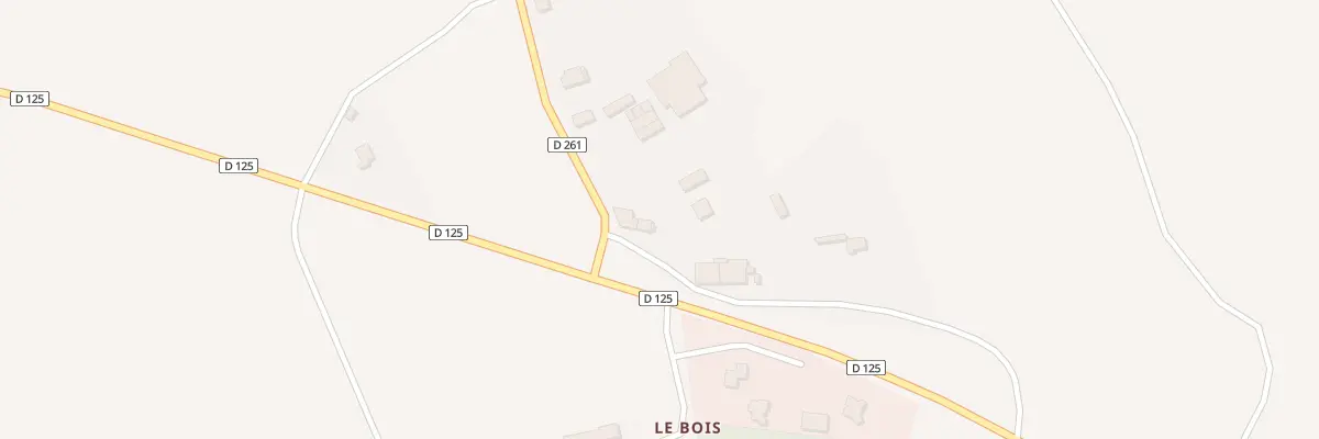 Plan du 5060 La Ville A Lesne à Saint-Uniac