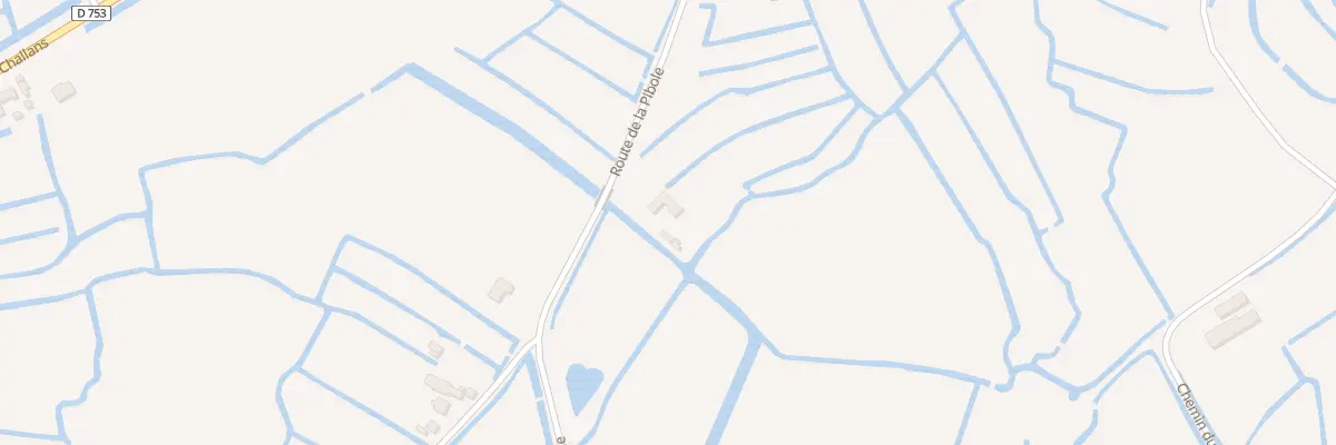 Plan du 9876 Rte de la Pibole à Saint-Jean-de-Monts