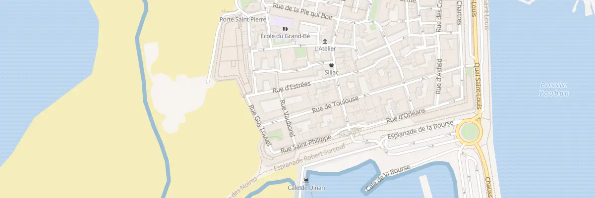 Plan du 27 Rue de Toulouse à Saint-Malo