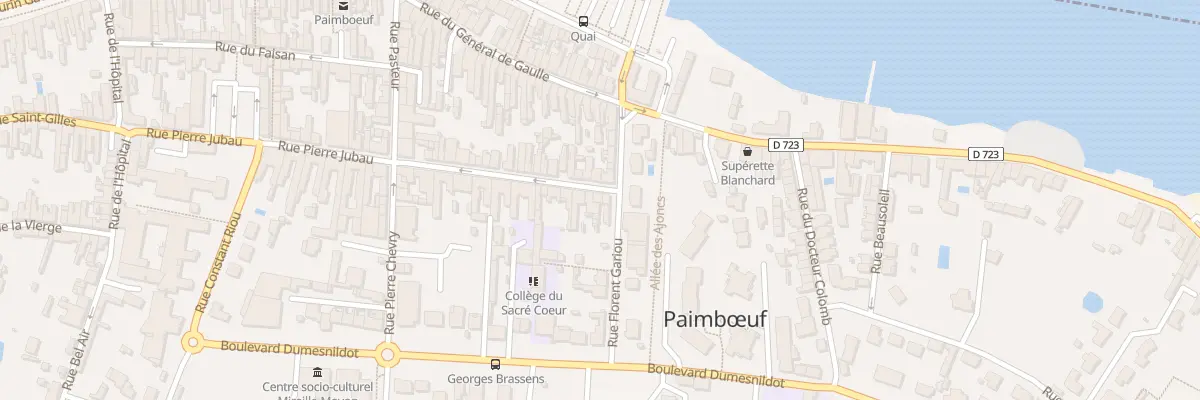 Plan du 1B Rue Pierre Jubau à Paimbœuf