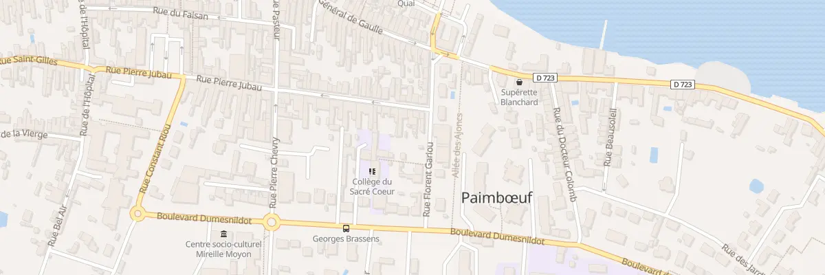 Plan du 3 Rue Pierre Jubau à Paimbœuf