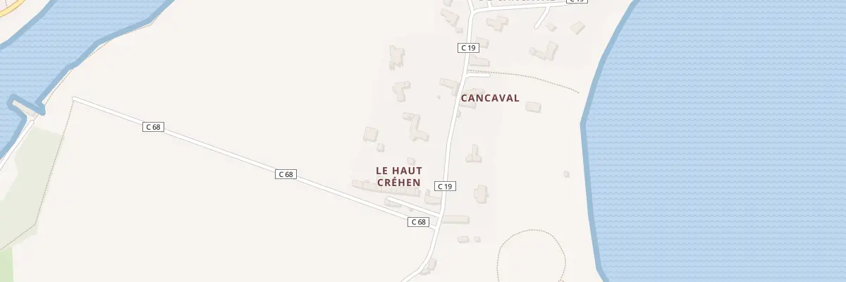 Plan du 33 Rue de Cancaval à Pleurtuit