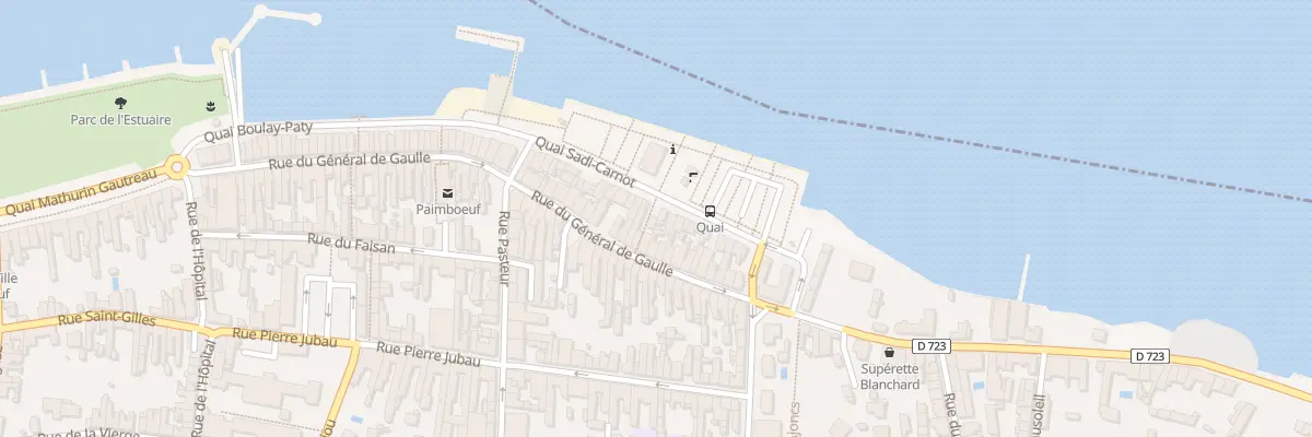 Plan du 13 Quai Sadi-Carnot à Paimbœuf