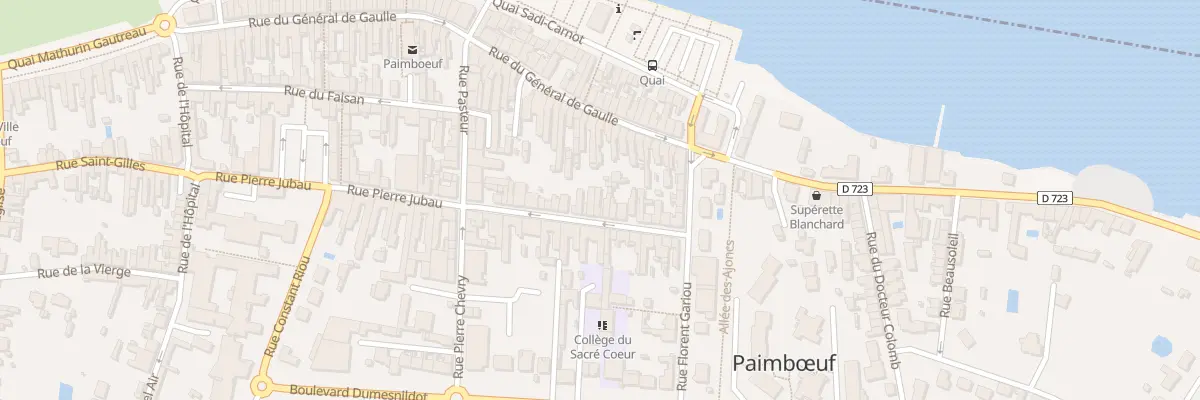 Plan du 20A Rue Pierre Jubau à Paimbœuf