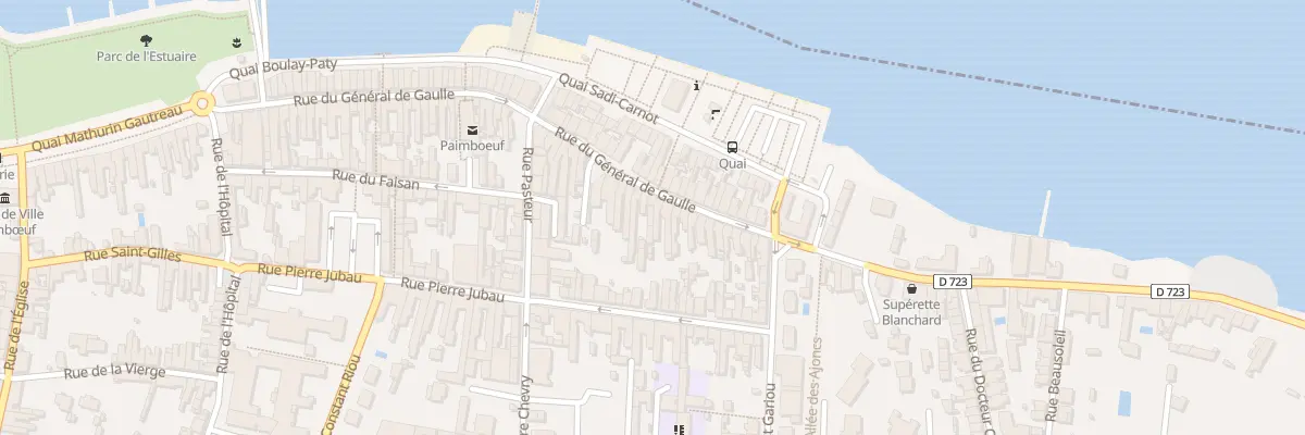 Plan du 27Q Rue du Gal de Gaulle à Paimbœuf
