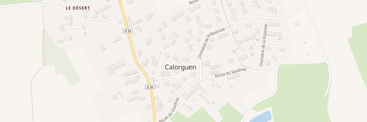 Plan du 8 Dom de la Roseraie à Calorguen