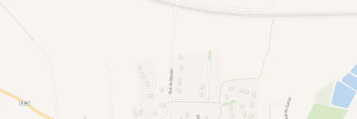 Plan du 14 Rue du Moulin à Saint-Uniac