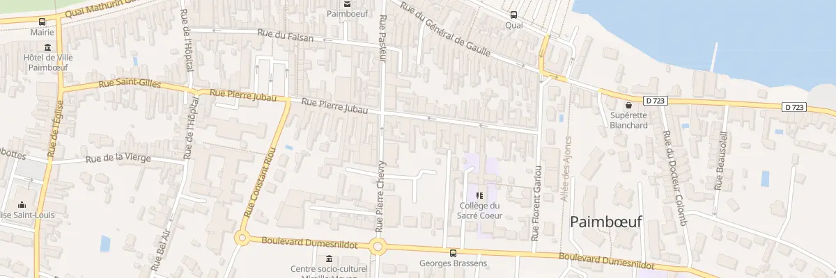 Plan du 19 Rue Pierre Jubau à Paimbœuf