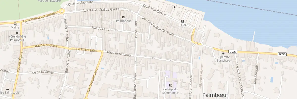 Plan du 40 Rue Pierre Jubau à Paimbœuf