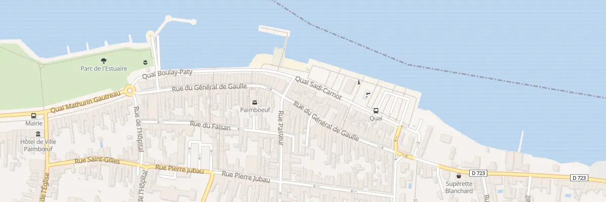 Plan du 48 Rue du Gal de Gaulle à Paimbœuf